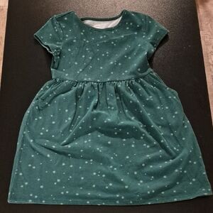 Wonder Nation Teal Star Pattern Dress